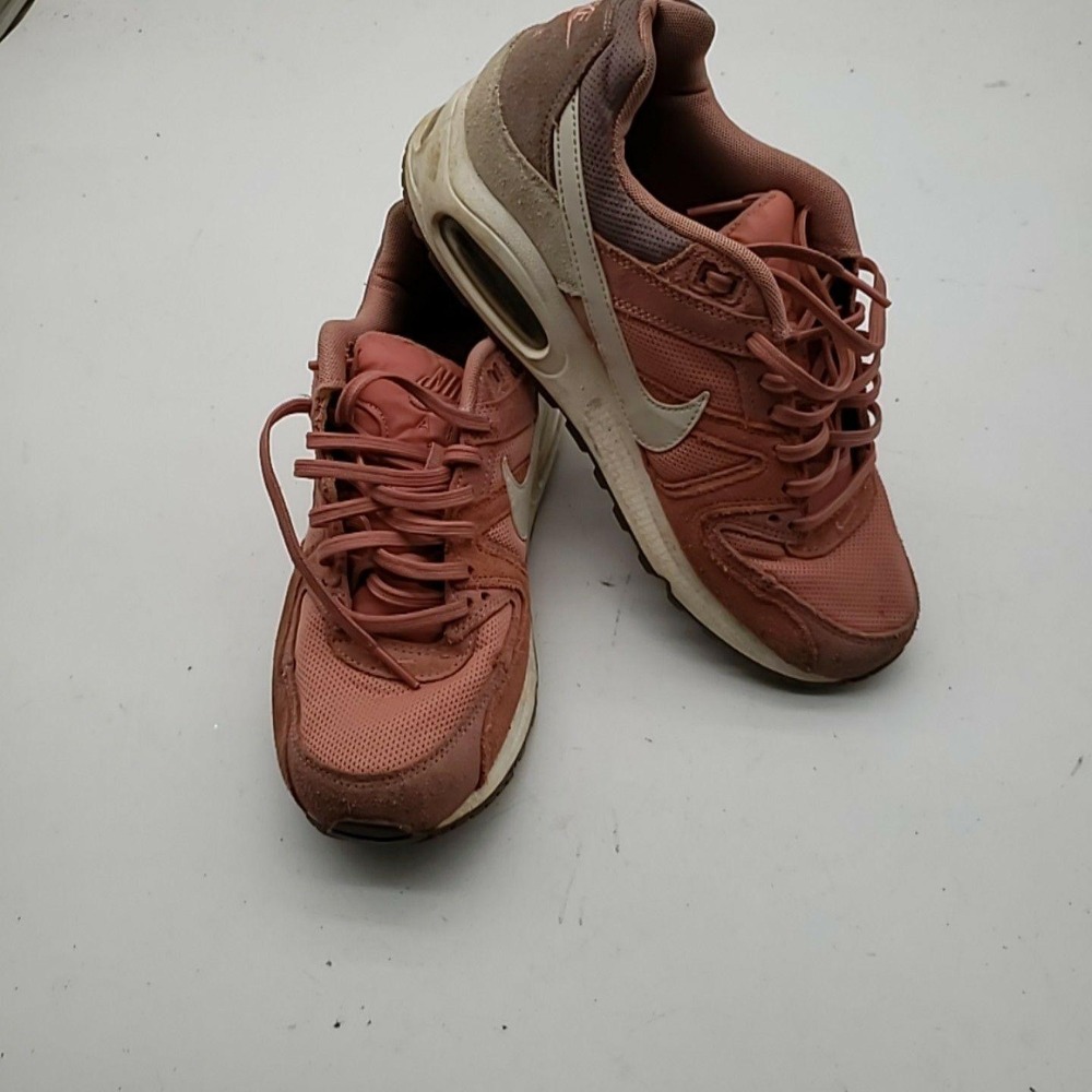 Nike Air Max Command Shoes Womens Size 9 Pink Mesh Running Sneakers 397690-600